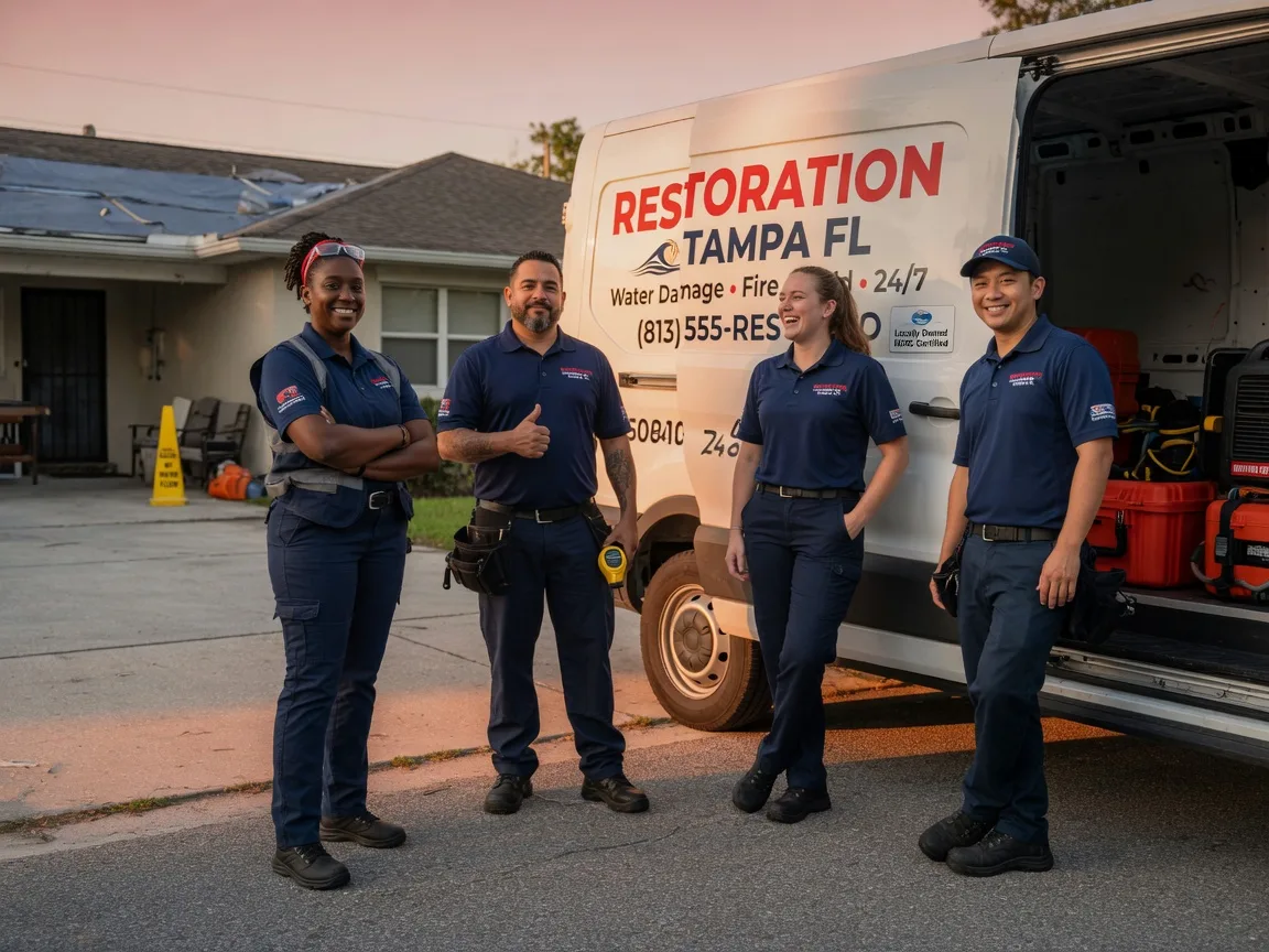 Water Damage Restoration company in Campti, LA